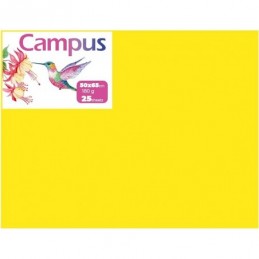 CARTULINA CAMPUS A3 180G AMARILLO CANARIO / 50U