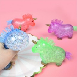 SQUEEZY UNICORNIO RELLENO GOMA EVA LIQUIDA