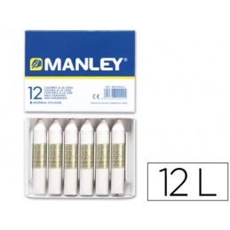 CERA MANLEY NUMERO 01 BLANCO