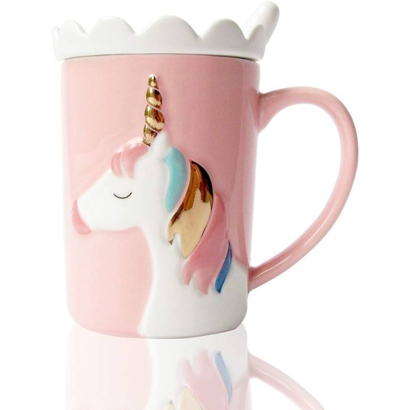 TAZA MUG CERAMICA UNICORNIOS