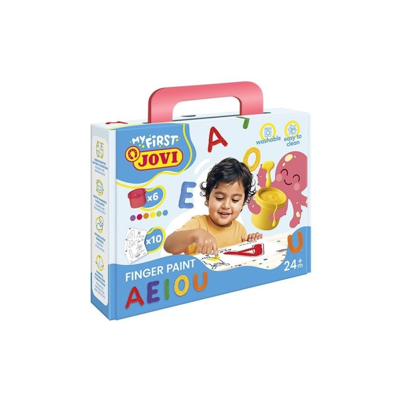 FINGER PAINT KIT APRENDIENDO LAS VOCALES