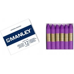 CERA MANLEY NUMERO 14 VIOLETA CLARO