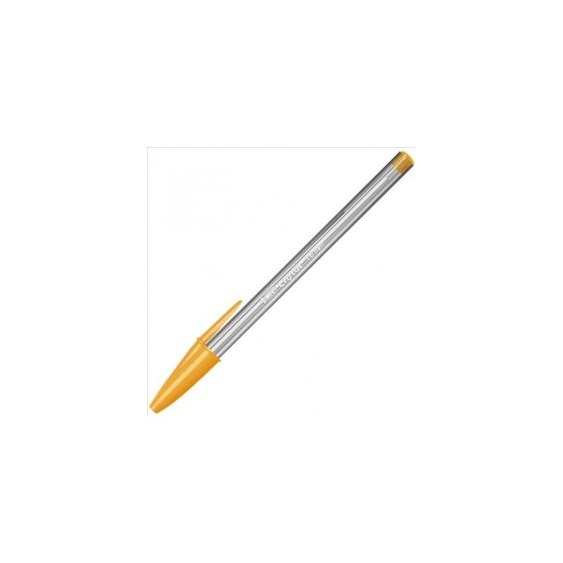 BOLIGRAFO BIC CRISTAL LARGE 1.6 NARANJA