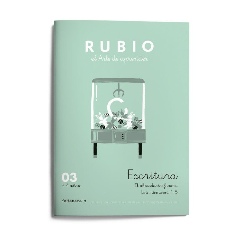 CALIGRAFIA RUBIO NUMERO 03
