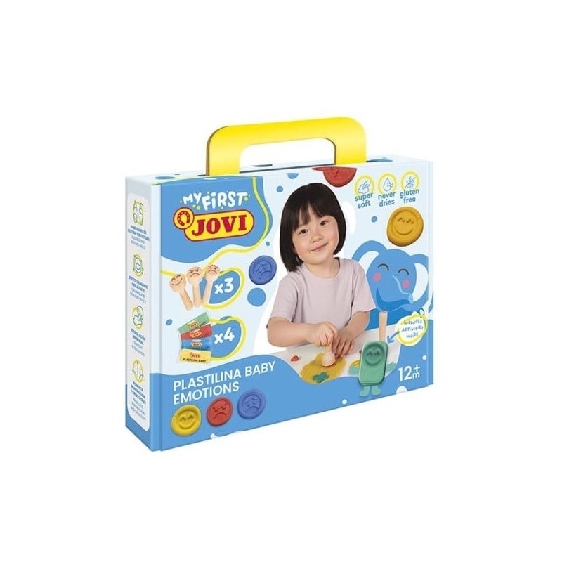 PLASTILINA BABY KIT SELLOS DE MADERA EMOCIONES