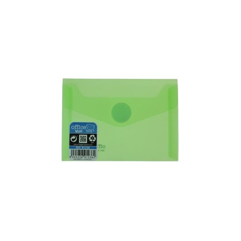 SOBRES CIERRE V-LOCK A7 120x85MM VERDE