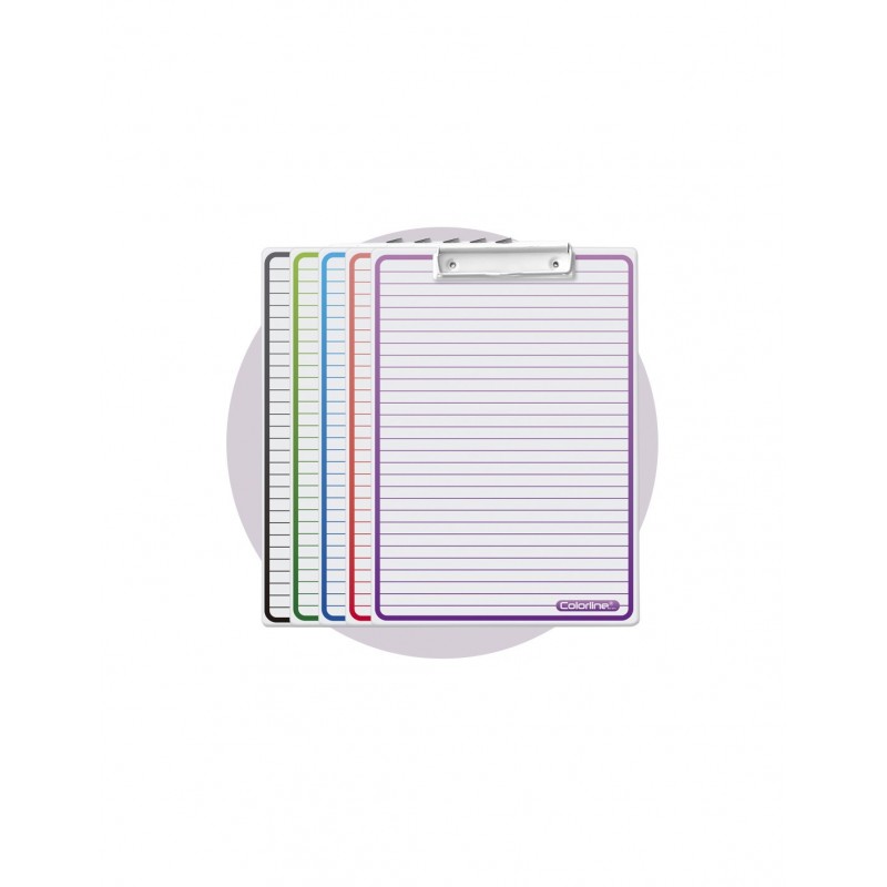 SOPORTE CON PINZA FALSILLA DE ESCRITURA COLORLINE