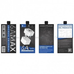 LT PLUS A8523 ENCHUFE UNIVERSAL 6A