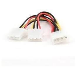 CABLE ALIMENTACION DUPLICADOR DE 1 MOLEX A 2 MOLEX