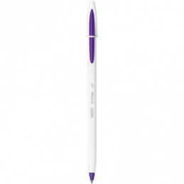 BOLIGRAFO BIC CRISTAL UP 1.2MM COLOR MORADO