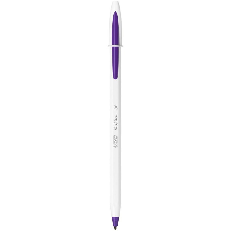 BOLIGRAFO BIC CRISTAL UP 1.2MM COLOR MORADO