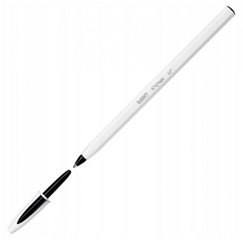 BOLIGRAFO BIC CRISTAL UP 1.2MM COLOR NEGRO