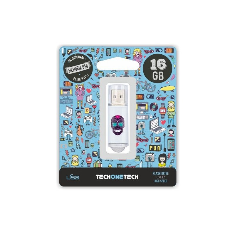 PENDRIVE TECH1TECH 16GB FIGURAS SURTIDAS