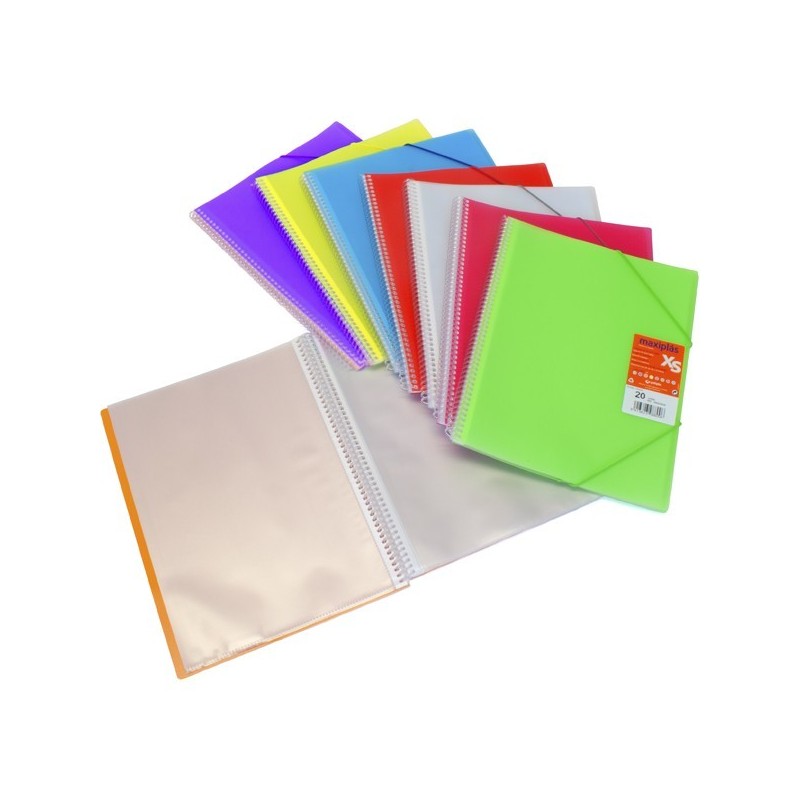 CARPETA CATALOGO MAXIPLAS XS 40 F. AMARILLO