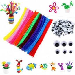 LIMPIA PIPAS FLOCADOS COLORES