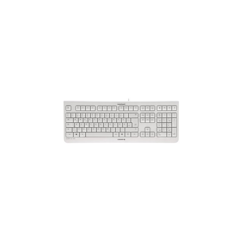 TECLADO CHERRY KC 1000 BLANCO CON CABLE