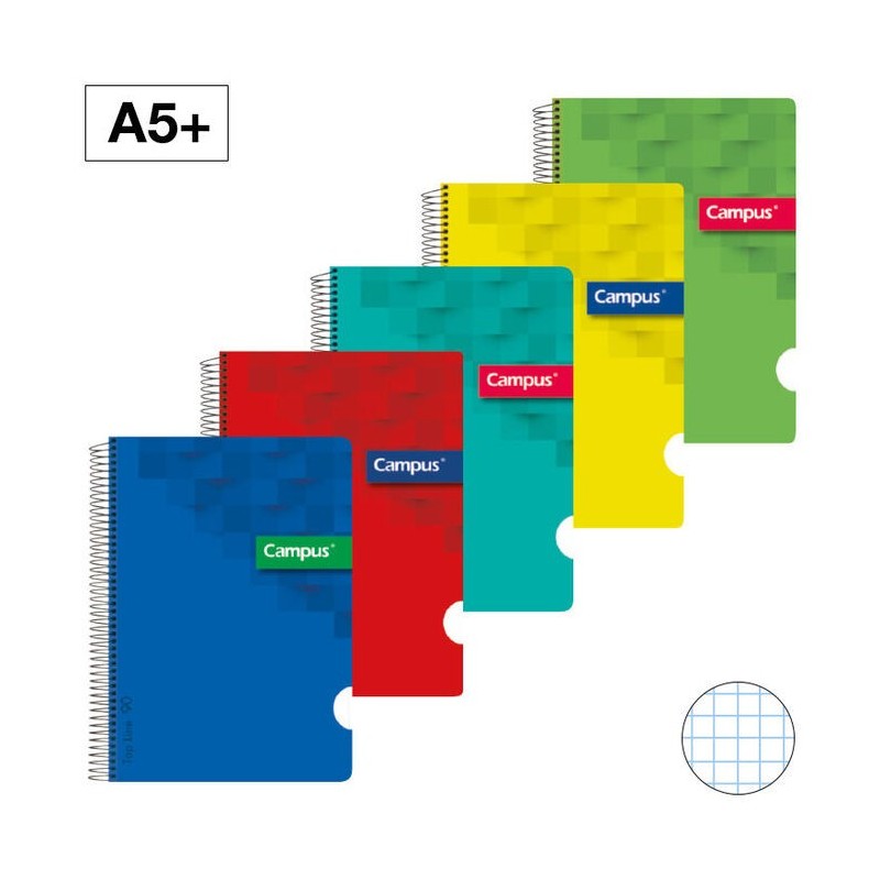 BLOC A5+ 80/H T.PP 90GR CN4MMC