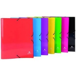 CARPETA FOLIO SOLAPAS POLIPROPILENO COLORES SURTID