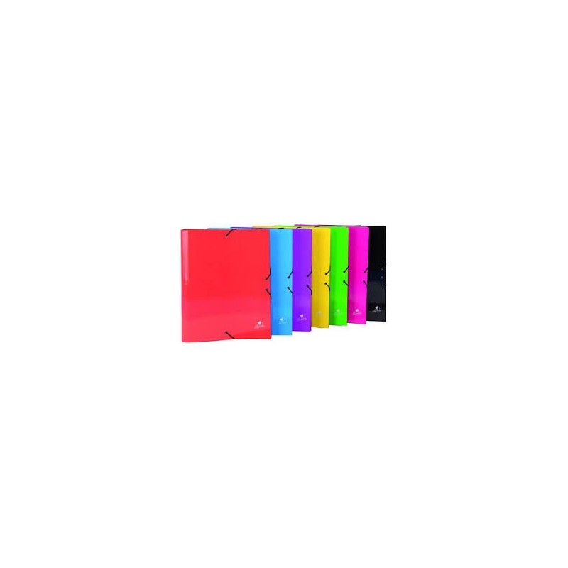 CARPETA FOLIO SOLAPAS POLIPROPILENO COLORES SURTID