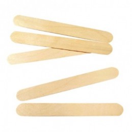 PALILLOS DE MADERA NATURAL PLANOS 9.3x1cm