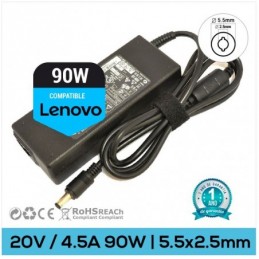 CARGADOR LENOVO 20V 4.5A 5.5*2.5MM 90W