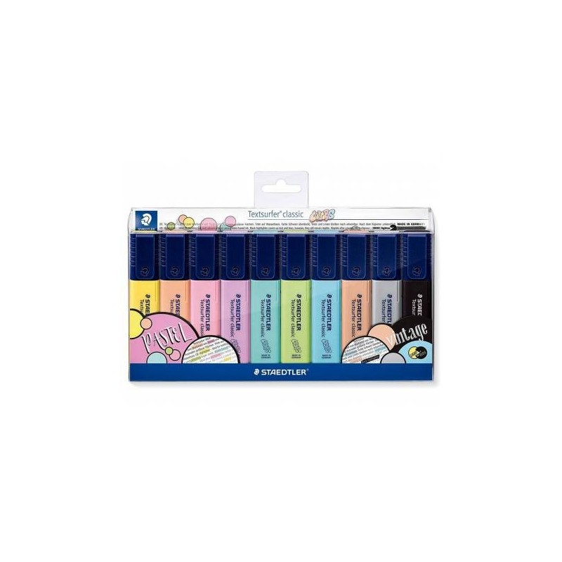ROTULADOR TEXTSURFER CLASSIC 364 PASTEL & VINTAGE