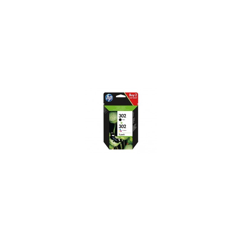 HP 302 NEGRO + TRICOLOR MULTIPACK ORIGINAL