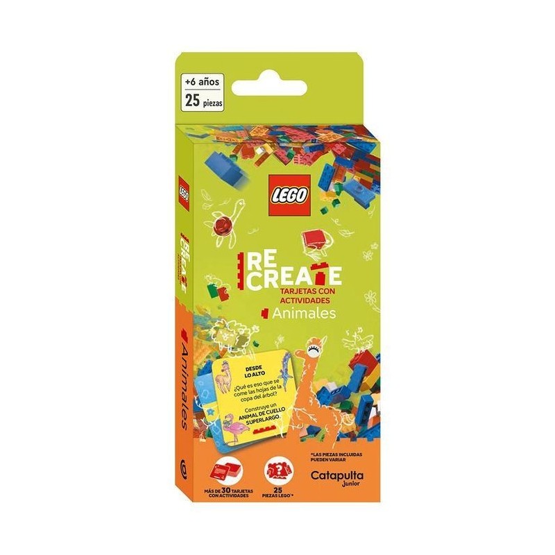 LEGO RECREATE ANIMALES CONSTRUCCIÓN