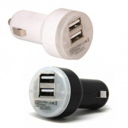 CARGADOR DOBLE PARA COCHE USB TABLETS Y TELEFONO