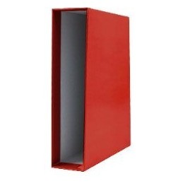 FUNDA ARCHIVADOR FOLIO ROJO