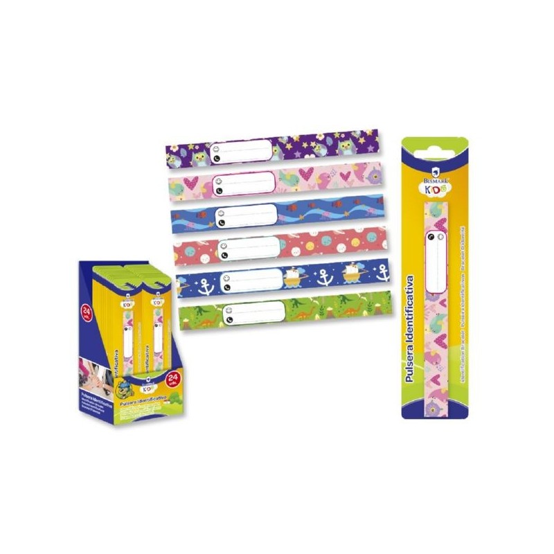 PULSERA IDENTIFICATIVA INFANTIL PVC