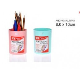 MP PORTALAPICES PLASTICO PP COLOR PASTEL