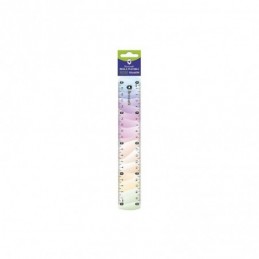REGLA FLEXIBLE 20CM BISMARK
