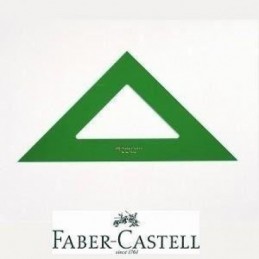 ESCUADRA FABER 21CM VERDE 566-21