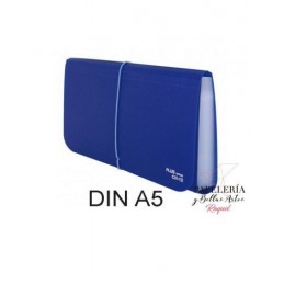 CLASIFICADOR PLUS PP GOMA RECIBOS AZUL