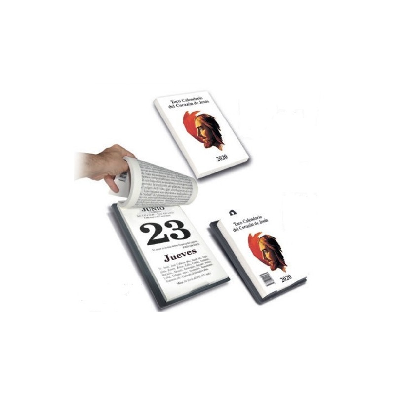 CALENDARIO BLOQUE CORAZON JESUS