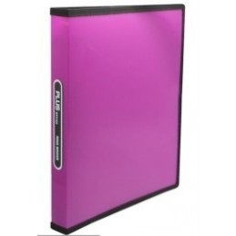 CARPETA PP PLUS A4 4A/5 AZUL RAYADO FUCSIA