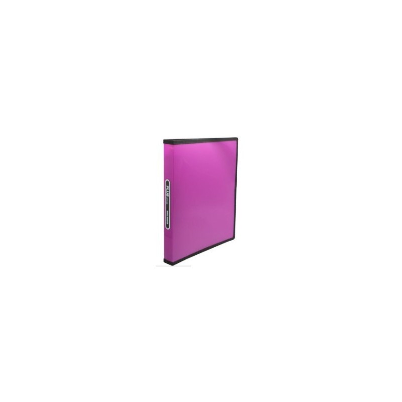 CARPETA PP PLUS A4 4A/5 AZUL RAYADO FUCSIA