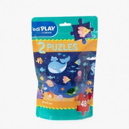 PUZZLE DE 48 PIEZAS SURTIDOS