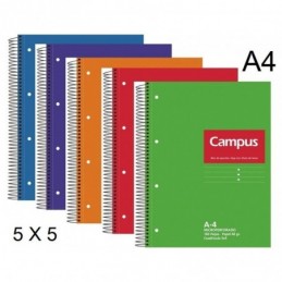 BLOC A4 160/H T. DURA 60GR CN5MM PERFORADO