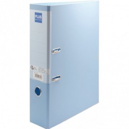 ARCHIVADOR PLUS.3 F. 80MM AZUL PASTEL