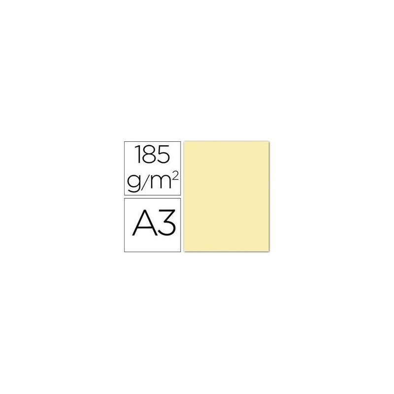 CARTULINA CAMPUS A3 180G CREMA / 50U