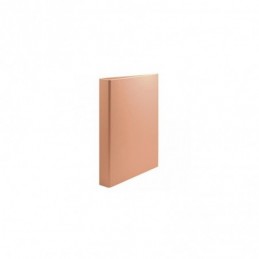 CARPETA PLUS PP/C FOLIO 4A/25 NARANJA PASTEL