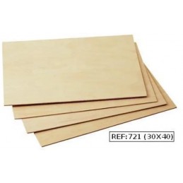 TABLERO MARQUETERIA 30X40 3MM