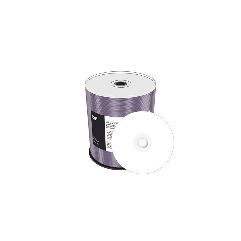 DVD+R 16X MEDIARANGE FF PRINTABLE SILVER