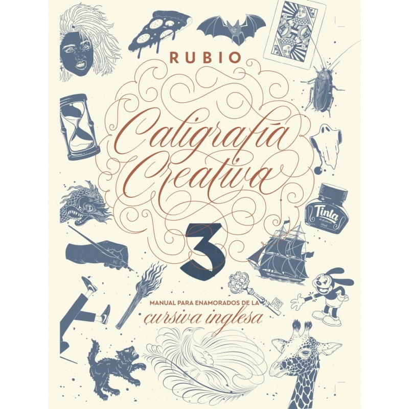 CALIGRAFIA CREATIVA 3 MANUAL ENAMORADOS CURSIVA IN