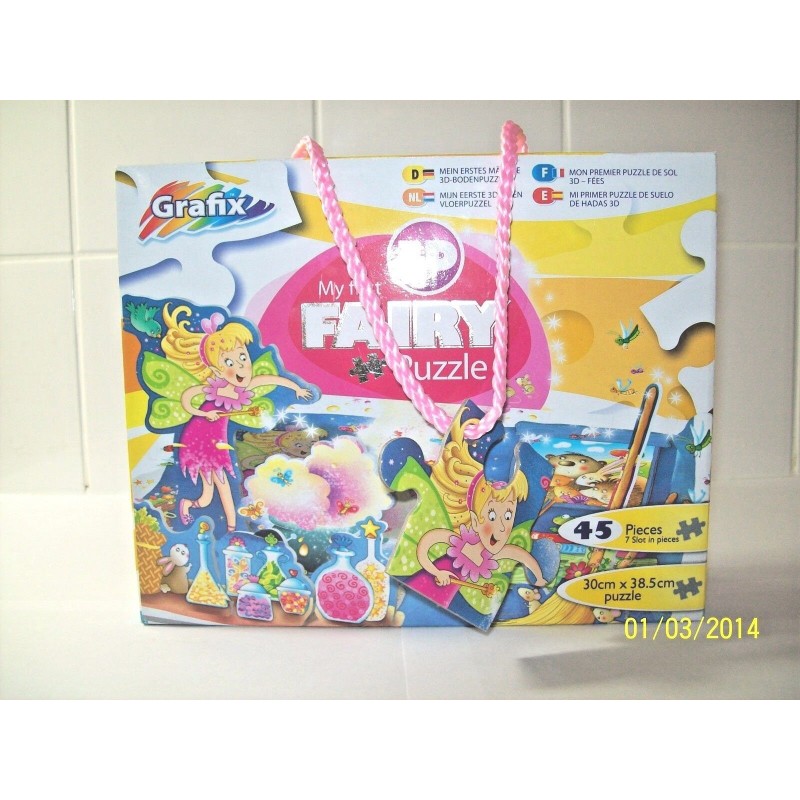 PUZZLE CARTON 45PZ CAJA SURTIDOS FAIRYTALE