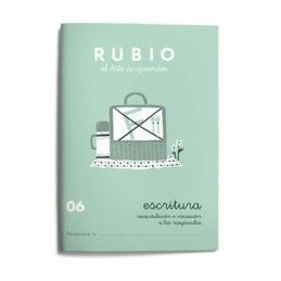 CALIGRAFIA RUBIO NUMERO 06