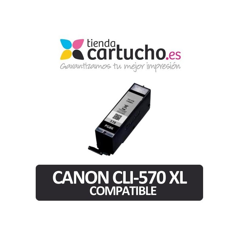 CANON CLI570XL NEGRO CARTUCHO COMPATIBLE