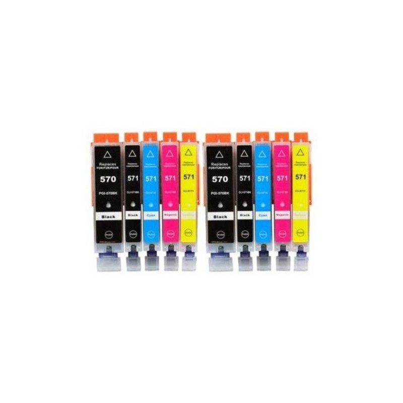 CANON PGI570XL/CLI571XL MULTIPACK (2 DE CADA)